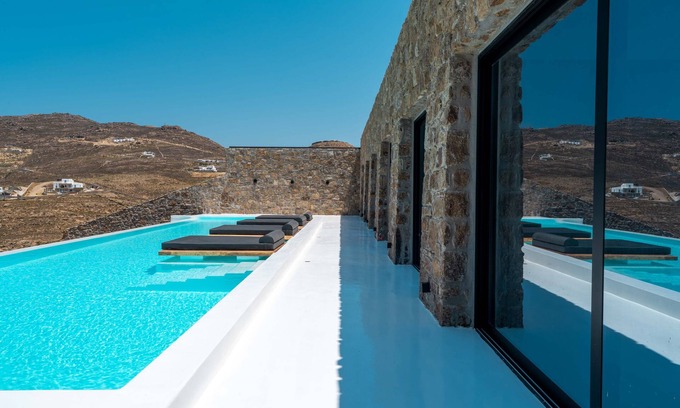 Ftelia Villa | Brand New Mega Villas With the Magnificent View & 2 private pools