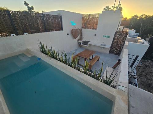 Tulum House | Brand New Penthouse Jungle Views 2 Bdr Sleeps 6