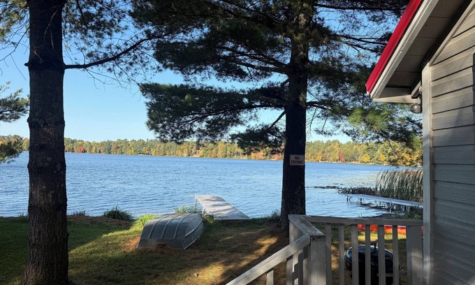 Arbor Vitae Cabin | Brandy Lk Cabin w Water Toys! In Town & On Snowmobile Trails