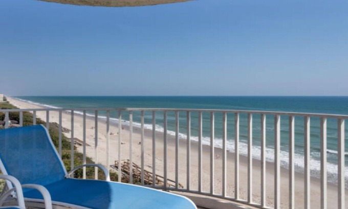 Indian Harbour Beach Condo | BREATH TAKING VIEWS of the Atlantic Ocean and Rocket Launches from sixth floor.