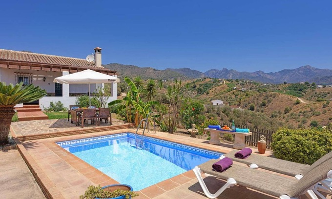 Frigiliana Villa | Breathtaking Frigiliana: Awaits You in This 1 bedroom Villa with Pool & Views