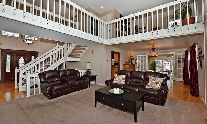 Northwest Colorado Springs House | Breathtaking Mountain Views | Huge Custom Home