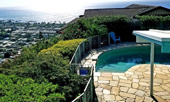 Waialae Iki Ridge House | Breathtaking Ocean + Mountain View + Private Pool. Monthly Rental!