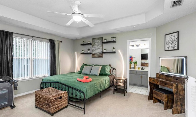 Navarre House | Breeze - Family Retreat with Waterfront Access & Game Room