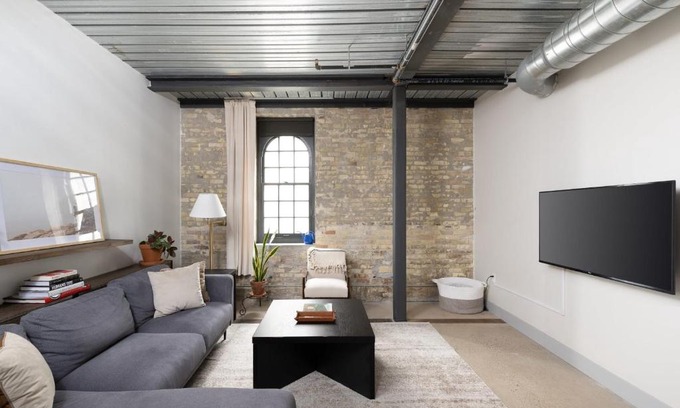 Westown Apartment | Brewery District Luxe 2BR Near Fiserv with Parking