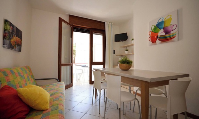Bibione Pineda Apartment | Bright And Inviting Apartment with Balcony in Bibione Pineda