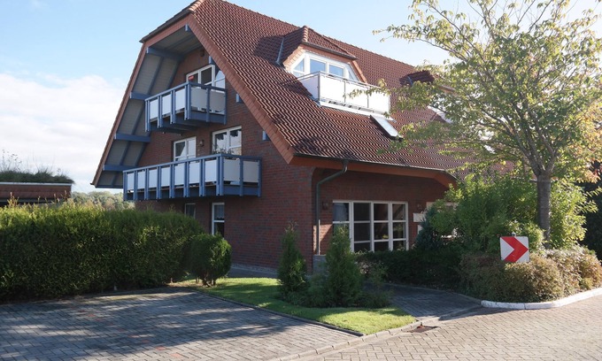 Dornum Apartment | Bright apartment (70 sqm) with all-round views right on the bottom - fishing, free Wi-Fi