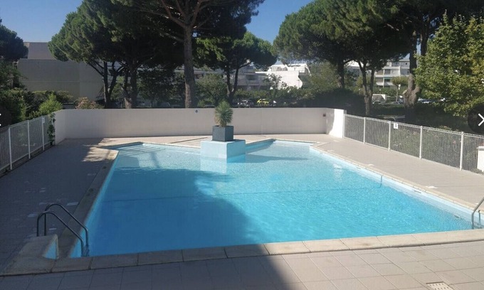La Petite Motte Apartment | Bright Apt With Terrace In La Grande Motte