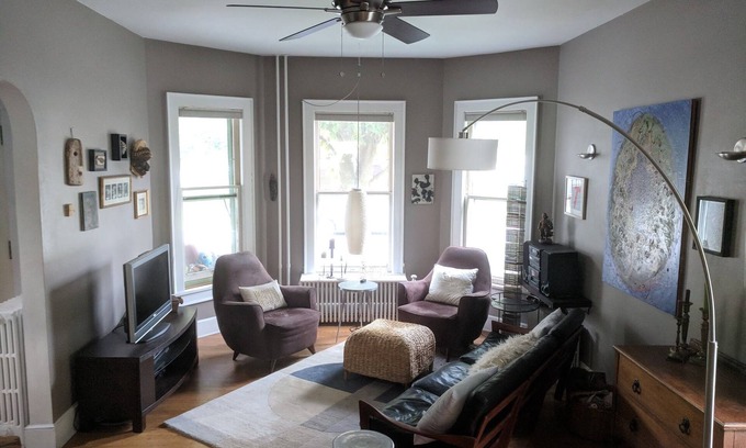 Ithaca House | Bright art filled home close to Cornell University