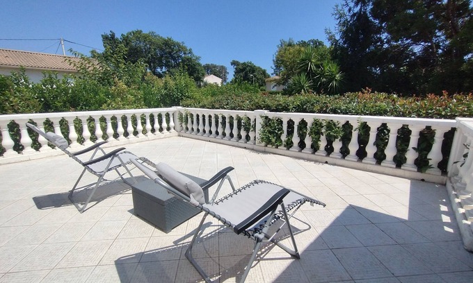 Santa-Lucia-di-Moriani House | Bright, comfortable villa with landscaped garden, 5 minutes from the beach!