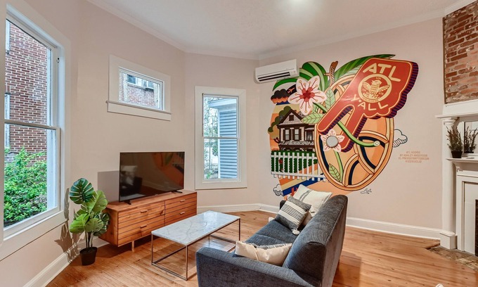 Candler Park Apartment | Bright, Charming 1BD in Little Five Points
