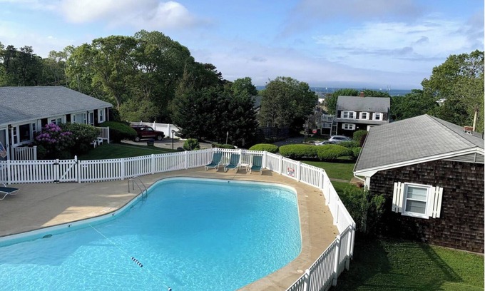 Vineyard Haven Condo | Bright condo w Pool, walking distance to town!