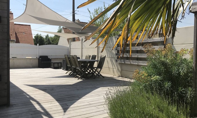 Wissant House | Bright detached house-large terrace/pellet stove-walking distance from the beach
