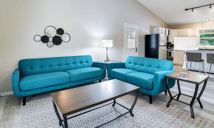 Royal Pines House | Bring Pets to this Fun South Asheville Hot Tub Townhome