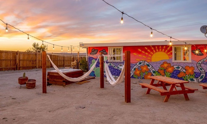 Panorama Heights House | Bronco's Casita - Outdoor Tub, Hammocks And Dark Skies! 2 Bedroom Home by RedAwning