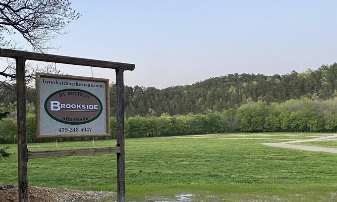 Pine Ridge RV Rental | Brookside RV Retreat Site #3-Big Fork Creek Access-Close to Wolf Pen Gap