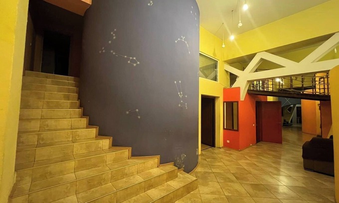 Vake Hotel | Budget twin room with shared bathroom in Galaxy Hostel
