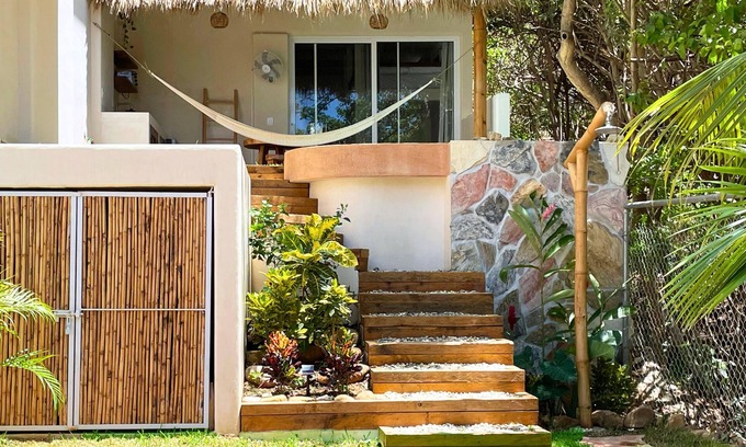 Barra de Colotepec House | Bungalow Casa Maria, Puerto Escondido Oax. 5 minutes away from the beach! Pet Friendly
