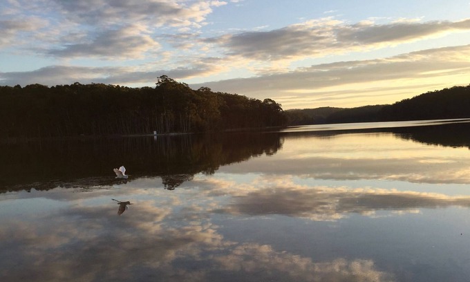 Burrill Lake House | Burrill Lakefront House - direct lake access-kayaks-table tennis-pool table-lawn