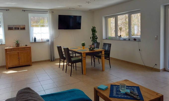 Stolpen House | Buschmuehle holiday home - right on the banks of the Wesenitz river