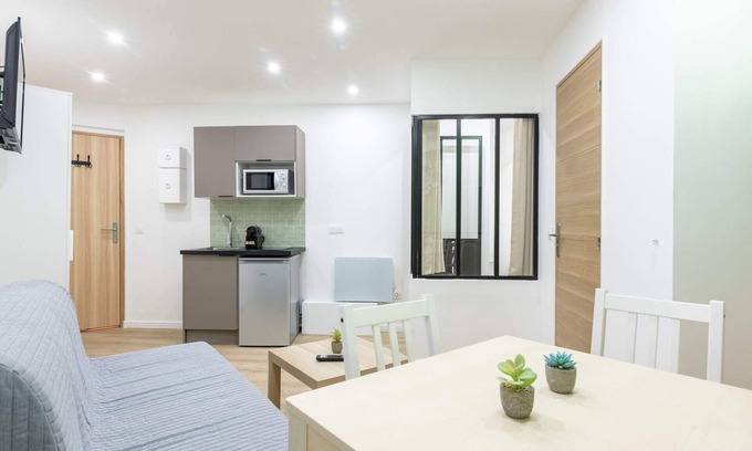 Amerique Apartment | Buttes Chaumont 3 - One Bedroom Apartment, Sleeps 4