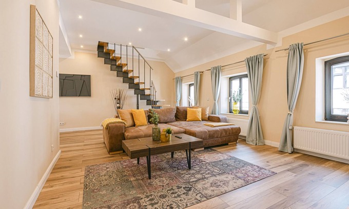 Speldorf Apartment | BW5 – Stylish Loft Apartment – 4 Rooms – 110 m² – Air Conditioning