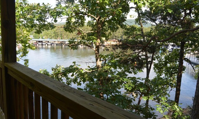 Mount Ida House | C10, Two bedroom, two bath log-sided, lake view, luxury Harbor North cottage with hot tub cottage