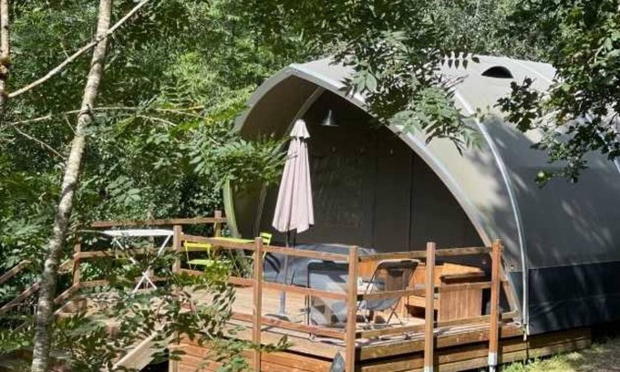 Saint-Constant-Fournoules Cabin | Cabane 3 étoiles - Piscine - ccaae0d
