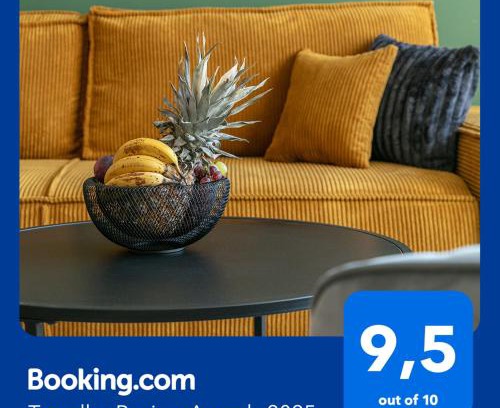 Center Apartment | CABANA - Deluxe City-Center - kostenloser Parkplatz - Balkon - WiFi - Zentral