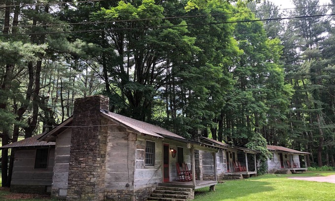 Maggie Valley Cabin | Cabin 11 - Tranquility in Pioneer Village, The Great Smoky Mountains, NC