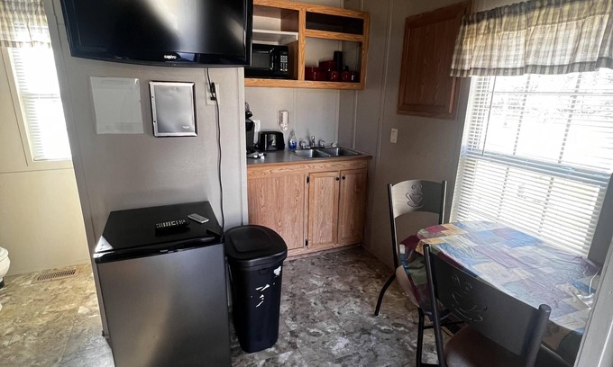Dickerson Run Cabin | Cabin 2 - So comfy youll have everything you need in this cabin for a great weekend.