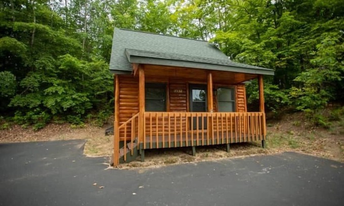 Gaylord House | Cabin 2332 - Small Log Cabin inside Private Resort