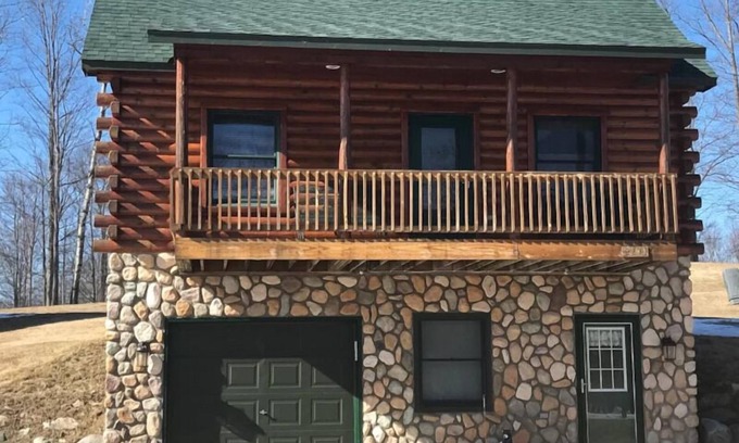 Gaylord House | Cabin 2400 - Large Log Cabin inside Private Resort