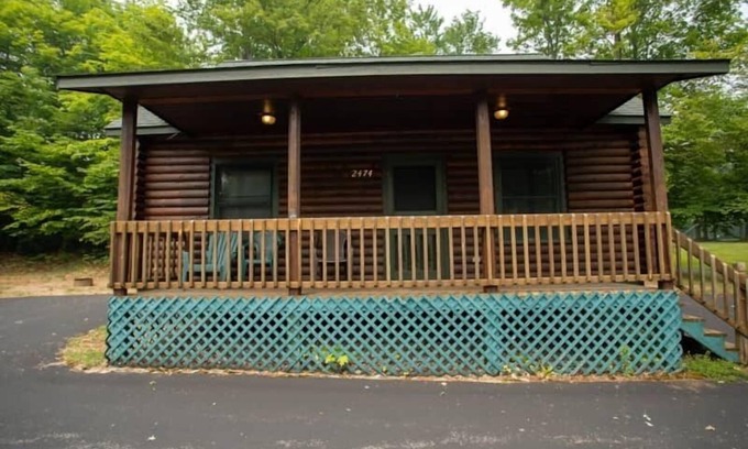 Gaylord House | Cabin 2474 - Spacious Log Home inside Private Resort