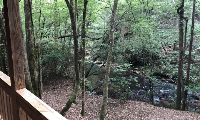 Dahlonega Cabin | Cabin Retreat at the Creek- Dahlonega, Ga