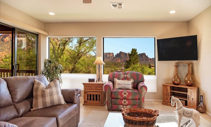Uptown Sedona Condo | Cactus Wren 2 Bedroom Villa (Unit #E) @ Uptown View Villas