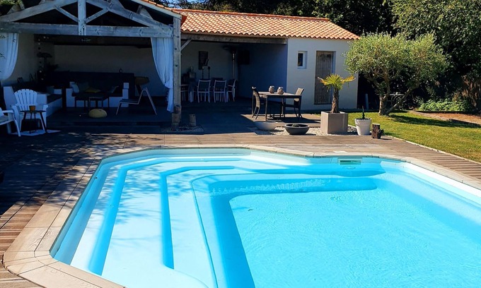 Bretignolles-sur-Mer Villa | CAJA VILLA, CHARMING VILLA with private pool near the sea
