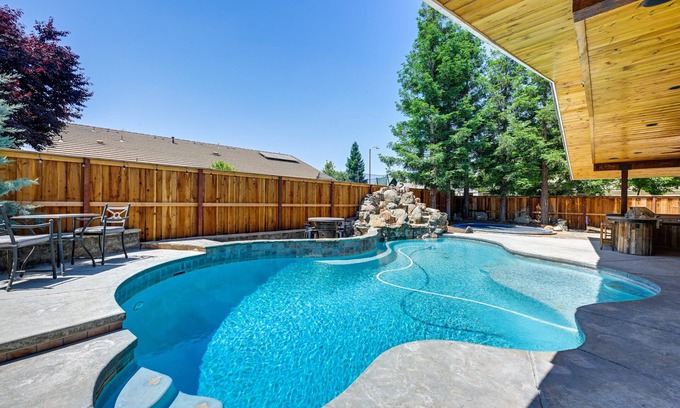 Visalia House | California Vacation Rental w/Private Pool & Patio