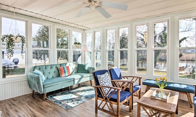 Cambridge House | Cambridge Home w/ Private Dock ~ 4 Mi to Dtwn