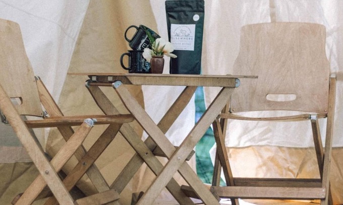 Waupaca RV Rental | Camp Elsewhere Couple Tents