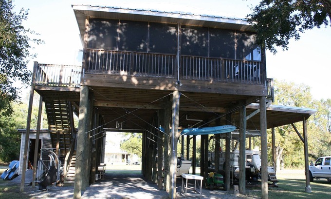 Pearlington House | Camp'Inn Waterfront Paradise! You won't want to leave!