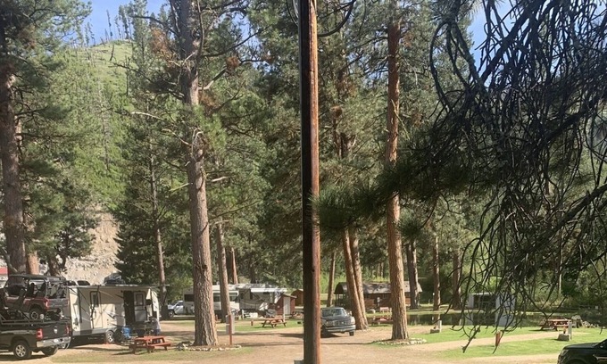 Ravalli County RV Rental | CAMP SULA - RV spot 19 Back in