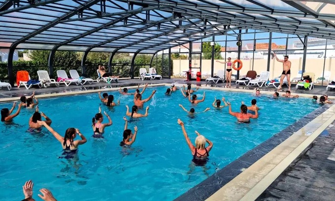 Bretignolles-sur-Mer House | Camping Cabestan *** - Comfort+ mobile home 2 Bedrooms 4 People 5 people
