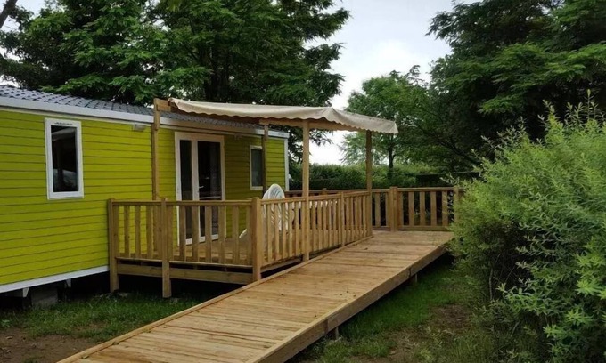 Cormoranche-sur-Saone House | Camping du Lac* - Mobil Home PMR 3 Rooms 4 People