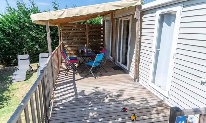 Manosque House | Camping Flower Provence Vallée* - Mobile home Premium 3 rooms 4 people Air-conditioned