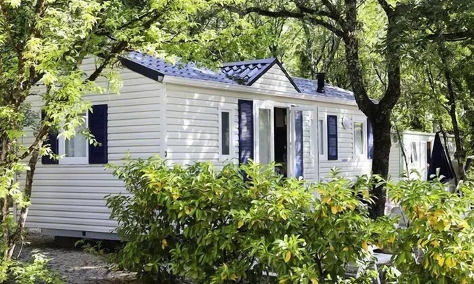 Souillac House | Camping La Paille Basse* - 3-room Mobil Home Lounge 6/7 People