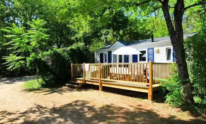 Souillac House | Camping La Paille Basse* - Mobil Home Lounge Plus 4 Rooms 6 People