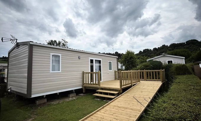 Hautot-sur-Mer House | Camping Le Marqueval* - Mobile home PMR 3 rooms 4 people
