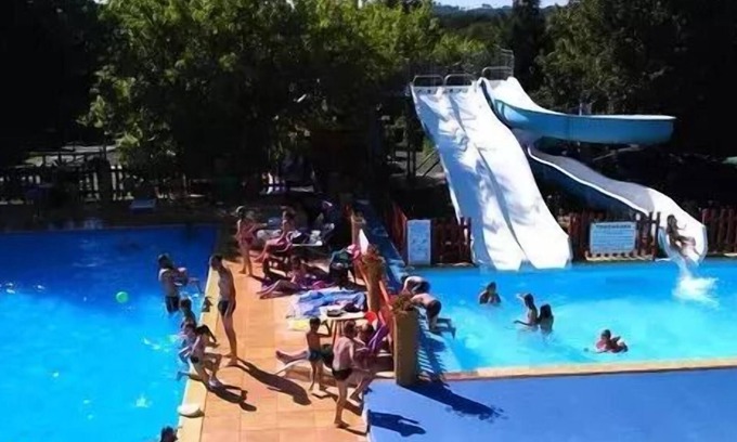 Saint-Crepin-et-Carlucet House | Camping Le Pigeonnier*** - Mobil Home Roitelet 3 rooms 2 adults + 2 children