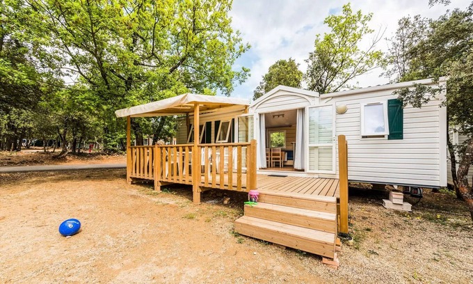 Regusse House | Camping Les Lacs du Verdon * - Mobile home Classic XL 4 rooms 6 people air-conditioned